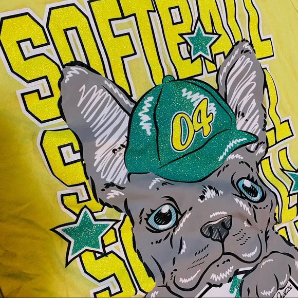 Adorable Justice Softball T-Shirt - Picture 2 of 3